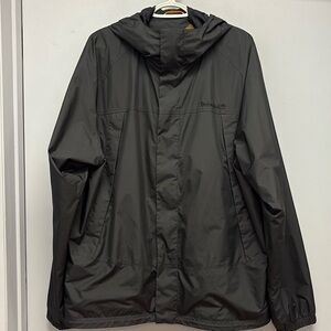 Timberland Men’s Lightweight Waterproof Hooded Windbreaker XL